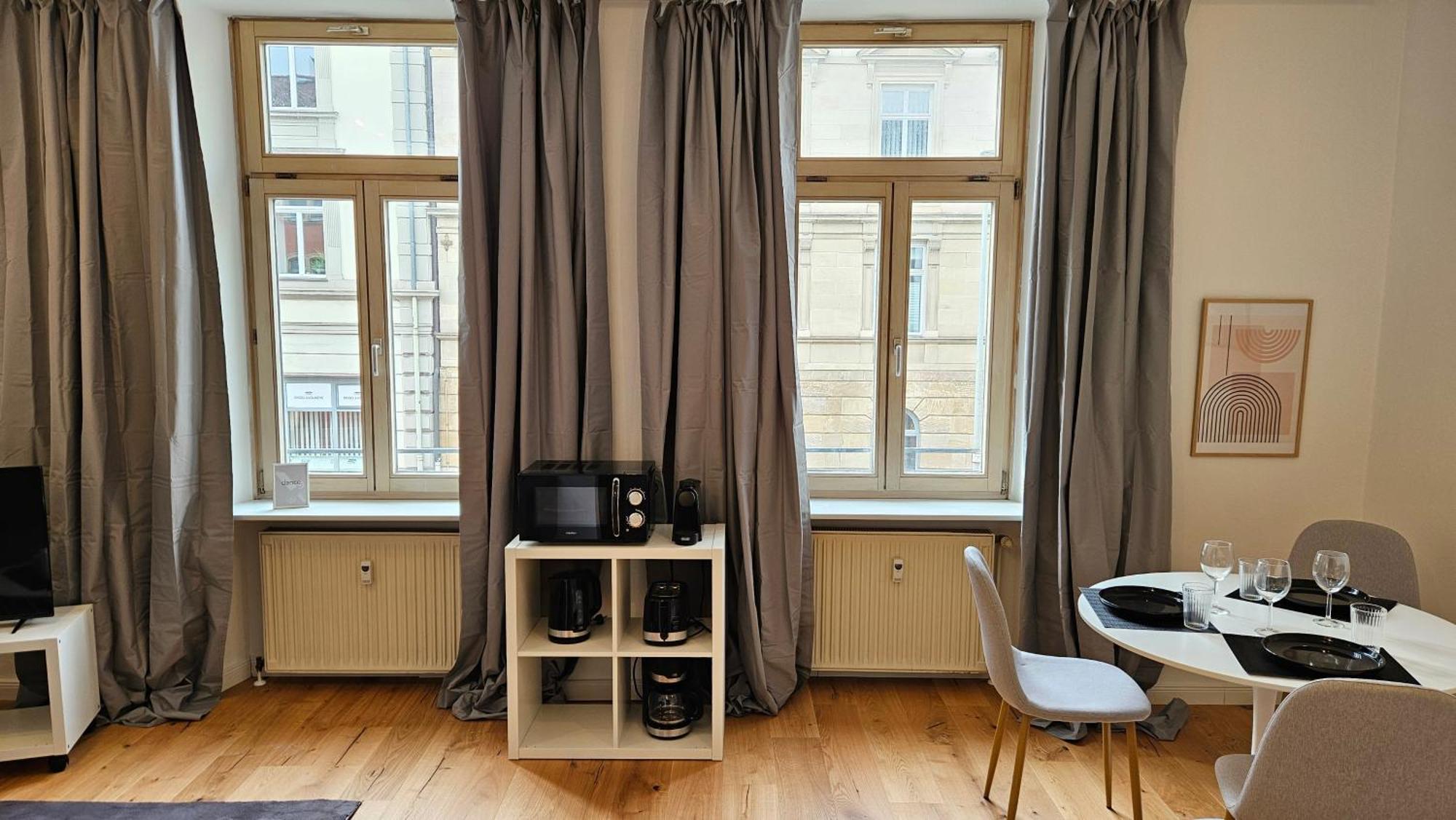 Apartment Lu16 One Bamberg - Modern, Zentral Mit Terrasse Exteriör bild